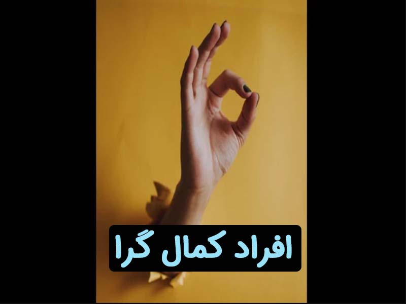 افراد کمال گرا